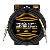 Thumbnail van Ernie Ball 6473 20&#039; CLASSIC SILENT INSTRUMENT CABLE, STRAIGHT/STRAIGHT 20FT - BLACK