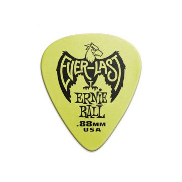 Preview of Ernie Ball 9191 .88mm Green Everlast Pick