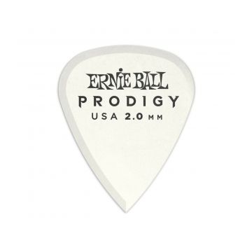 Preview of Ernie Ball 9202 2.0mm White Standard Prodigy Pick