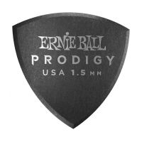Thumbnail van Ernie Ball 9332 1.5mm Black large rounded triangle Prodigy Pick