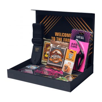 Preview of Ernie Ball Acoustic Pack - Luxurious Gift Box