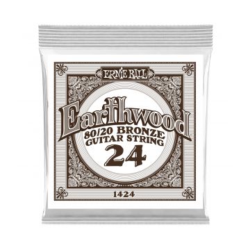 Preview of Ernie Ball P01424 Earthwood 80/20 Bronze Acoustic Guitar String .024
