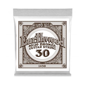 Preview of Ernie Ball P01430 Earthwood 80/20 Bronze Acoustic Guitar String .030