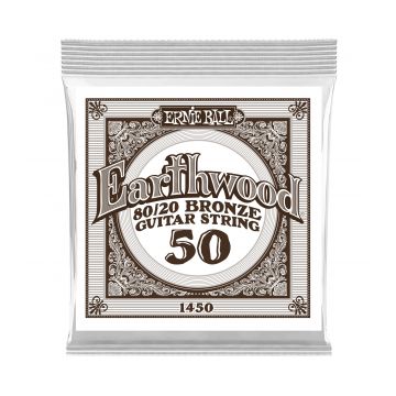 Preview of Ernie Ball P01450 Earthwood 80/20 Bronze Acoustic Guitar String .050