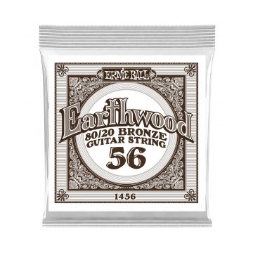 Preview of Ernie Ball P01456 Earthwood 80/20 Bronze Acoustic Guitar String .056