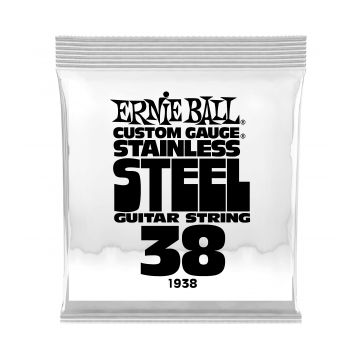 Preview of Ernie Ball P01938 Stainless Steel Wound Electric Guitar .038