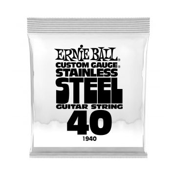 Preview of Ernie Ball P01940 Stainless Steel Wound Electric Guitar .040