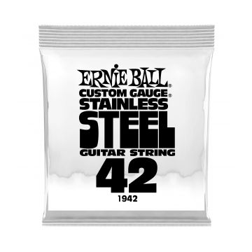 Preview van Ernie Ball P01942 Stainless Steel Wound Electric Guitar .042