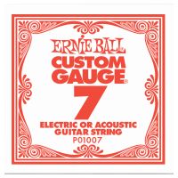 Thumbnail of Ernie Ball eb-1007 Single .007 PLAIN STEEL ELECTRIC OR ACOUSTIC GUITAR STRING