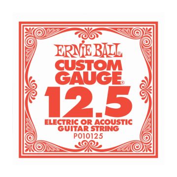 Preview of Ernie Ball eb-10125 Single Nickel plated steel