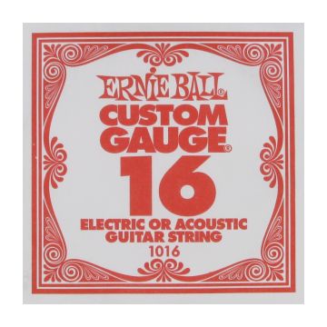 Preview of Ernie Ball eb-1016 Single Nickel plated steel