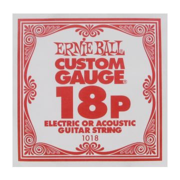 Preview of Ernie Ball eb-1018 Single Nickel plated steel