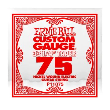 Preview of Ernie Ball eb-11075! Single EXTRA LONG NICKEL WOUND