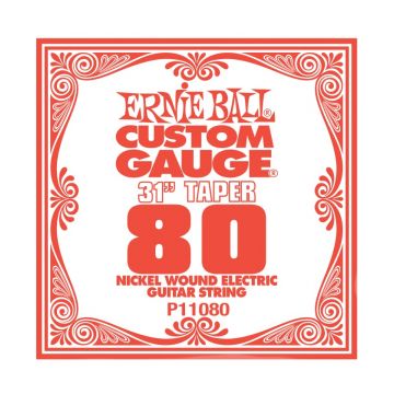 Preview of Ernie Ball eb-11080! Single EXTRA LONG NICKEL WOUND