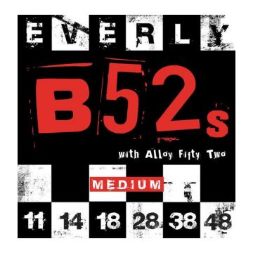 Preview of Everly 9211 B52&#039;s ELECTRIC 011-48 Medium Alloy 52 magnetic strings