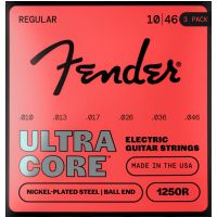 Thumbnail of Fender 1250R-3pk UltraCore&trade; Nickel plated, Ball-end 10/46 (3-Pack)