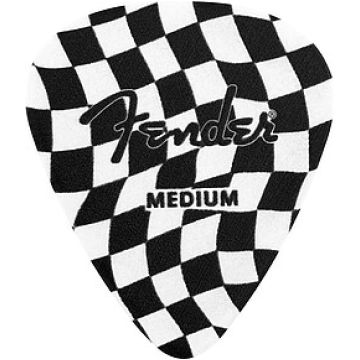 Preview of Fender 351 Medium Wavy Checkerboard  celluloid