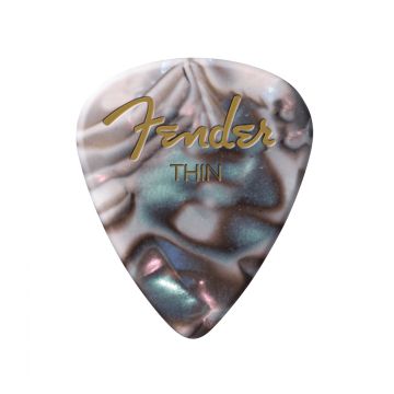 Preview of Fender 351 Thin Abalone premium celluloid