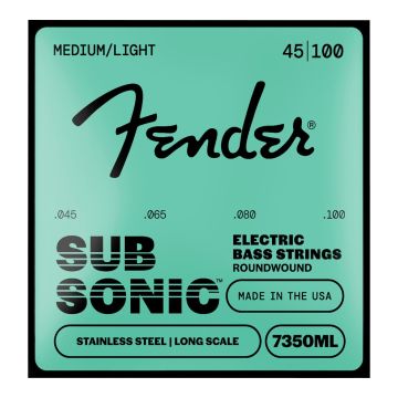 Preview of Fender 7350ML SubSonic&trade; Stainless Roundwound 45-100