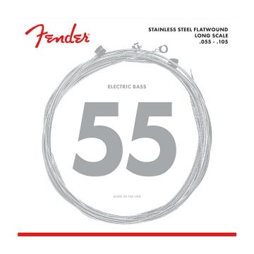 Preview of Fender 9050M Stainless Bass Flatwound Medium