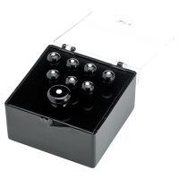Thumbnail of Fender 990402006 Bridge Prins Black / White dot