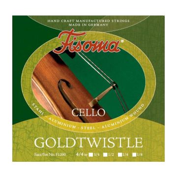 Preview of Fisoma F1200 GoldTwistle  Cello set
