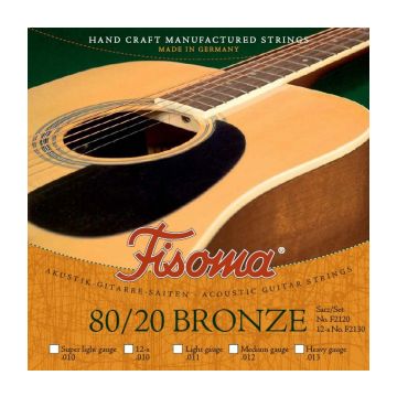 Preview van Fisoma F2020H 80/20 Heavy 80/20 Bronze Acoustic
