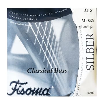 Preview van Fisoma F2716 Classical 5 string Bass Guitar  860mm Medium Light Tension Ball end
