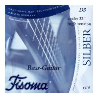 Thumbnail van Fisoma F2717 Classical 4 string Bass Guitar  32&quot;scale  Ball end High tension in Higher octave B1E2A2D3 tuning