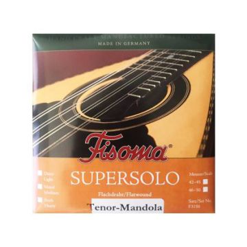 Preview of Fisoma F3150-40 TENOR Mandola supersolo Medium Flatwound Stainless CGDA 40cm