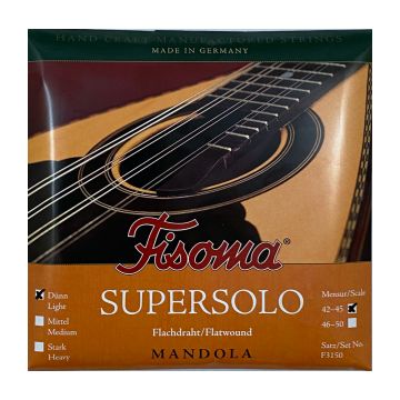 Preview of Fisoma F3150-42/45 Light Mandola supersolo Flatwound Stainless