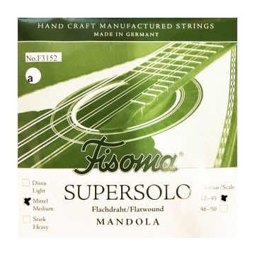Preview of Fisoma F3152M-42/45 Single Pair A strings Mandola medium tension