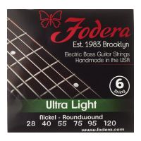 Thumbnail of Fodera N28120 ultra Light Nickel, 6 string