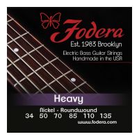 Thumbnail of Fodera N34135TB Heavy Nickel, 6 string Tapered B