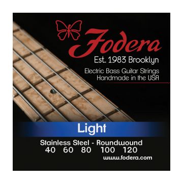 Preview van Fodera S40120 Light Stainless, 5 string
