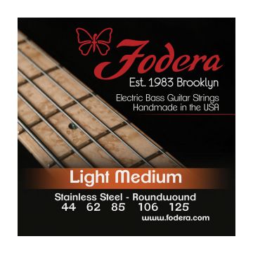 Preview of Fodera S44125 Light Medium Stainless, 5 string