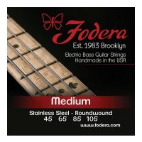 Thumbnail van Fodera S45105XL Medium Stainless, Extra long scale
