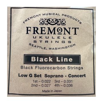 Preview of Fremont STR-FMG Black Fluorocarbon Low-G set for Soprano/Concert