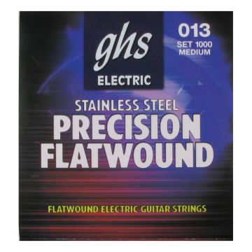 Preview van GHS 1000 Precision Flatwound Flat Wrap Stainless Steel