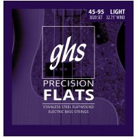 Thumbnail of GHS 3020 L Short scale Precision Flatwound Flat Wrap Stainless Steel 045/095
