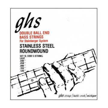 Preview of GHS 5L-DBB Light Roundwound stainless steel