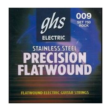 Preview of GHS 750 Precision Flatwound Flat Wrap Stainless Steel