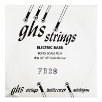 Thumbnail of GHS FB28 Longscale +  single  Precision Flatwound Flat Wrap Stainless Steel