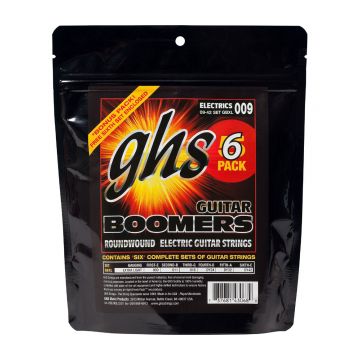 Preview of GHS GBXL-6P Boomers 6-pack Roundwound Nickel-Plated Steel
