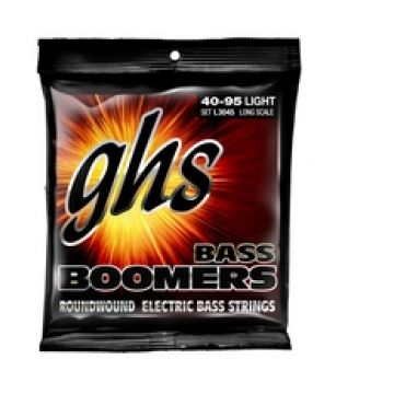 Preview of GHS L3045 Bass Boomers Roundwound Nickel-Plated Steel
