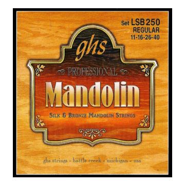 Preview of GHS LSB250 Mandolin regular silk and bronze
