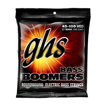 Preview of GHS M3045X Bass Boomers Roundwound Nickel-Plated Steel