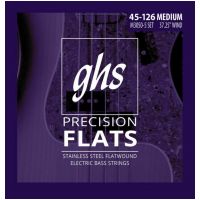 Thumbnail of GHS M3050-5 Precision Flatwound Flat Wrap Stainless Steel Regular 045/126
