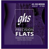 Thumbnail of GHS M3050 Medium Precision Flatwound Flat Wrap Stainless Steel Regular 045/105