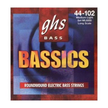 Preview of GHS ML6000 Bassics Roundwound Nickel-Plated Steel